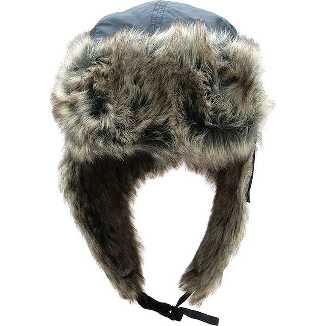 ニューエラ アウトドア NEW ERA OUTDOOR フライトキャップ ザ トラッパー 14307167 FW24 THE TRAPPER 防寒キャップ 耳あて付き グラファイト 正規取扱店 | NEW ERA | 01