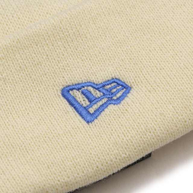 ニューエラ NEW ERA ニットキャップ ポンポンニット 14312109 FW24 POM PON KNIT 帽子 ニット帽 ビーニー オフホワイト コペンブルー  正規取扱店 | NEW ERA | 02