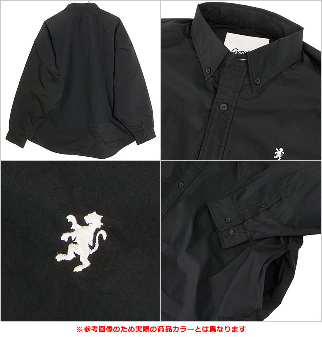 ジムフレックス Gymphlex ボタンダウンシャツ GY-B0318-DNT FW24 B.D. SHIRT メンズ アウター シャツジャケット CHARCOAL 正規取扱店 | GYMPHLEX | 02