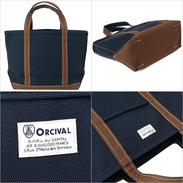 オーシバル ORCIVAL トートバッグ ミディアム OR-H0284-KWC TOTE BAG MEDIUM 鞄 日本製 キャンバストート 中サイズ 帆布 当店激オシ 正規取扱店 | ORCIVAL | 14