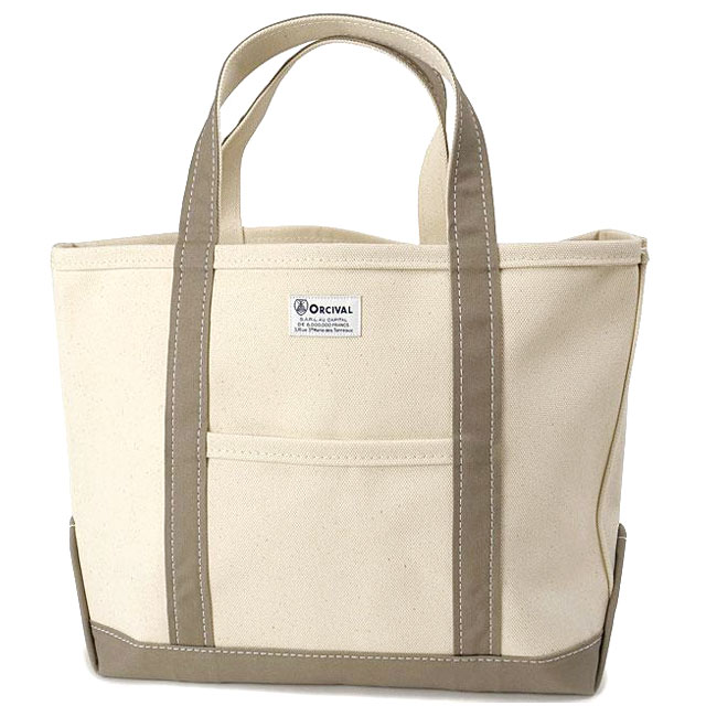 オーシバル ORCIVAL トートバッグ ミディアム OR-H0284-KWC TOTE BAG MEDIUM 鞄 日本製 キャンバストート 中サイズ 帆布 当店激オシ 正規取扱店 | ORCIVAL | 04