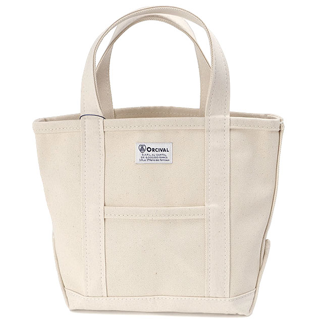 オーシバル ORCIVAL トートバッグ スモール OR-H0285-KWC TOTE BAG SMALL 鞄 日本製 キャンバストート 小サイズ 帆布 当店激オシ 正規取扱店 | ORCIVAL | 08