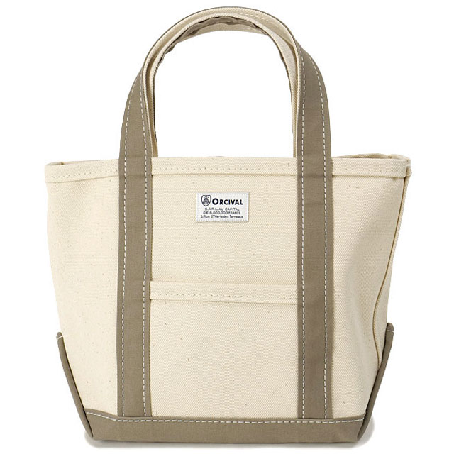 オーシバル ORCIVAL トートバッグ スモール OR-H0285-KWC TOTE BAG SMALL 鞄 日本製 キャンバストート 小サイズ 帆布 当店激オシ 正規取扱店 | ORCIVAL | 04