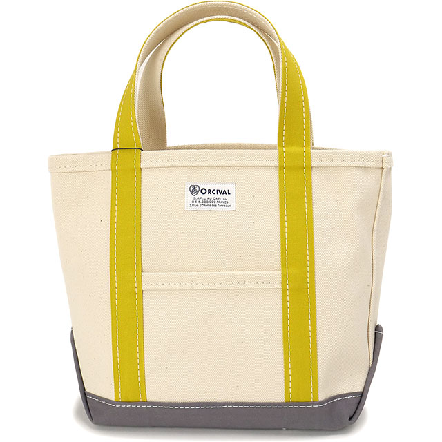 オーシバル ORCIVAL トートバッグ スモール OR-H0285-KWC TOTE BAG SMALL 鞄 日本製 キャンバストート 小サイズ 帆布 当店激オシ 正規取扱店 | ORCIVAL | 22