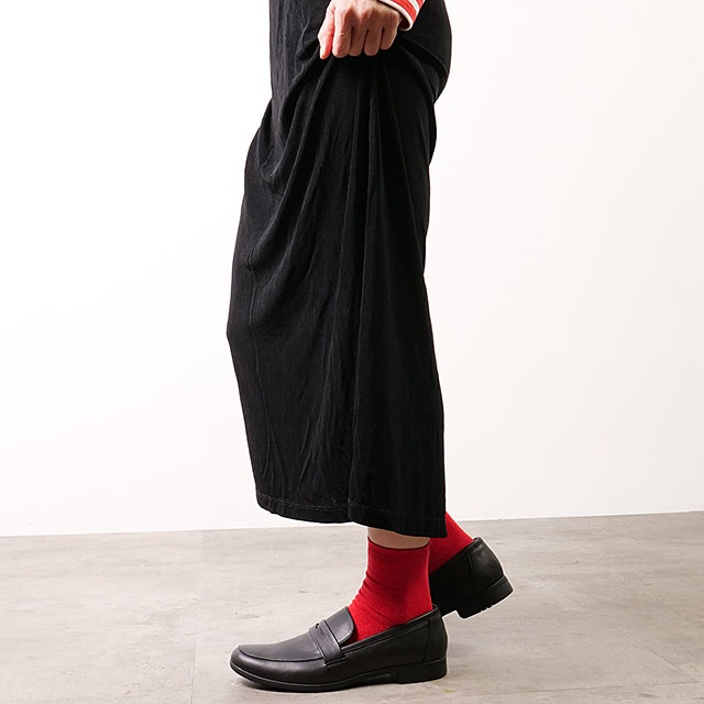 返品送料無料 ショセ トラベルシューズ TRAVEL SHOES by chausser レザー ローファー TR-016 Leather Loafers レディース スリッポン ブラック BL 正規取扱店 | chausser | 08