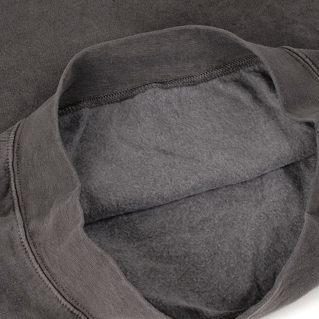 タウンクラフト TOWNCRAFT 90s ピグメントクルースウェットシャツ tc22s019 90s pigment crew sweat メンズ トレーナー 顔料染め フリース black 正規取扱店 | TOWNCRAFT | 03