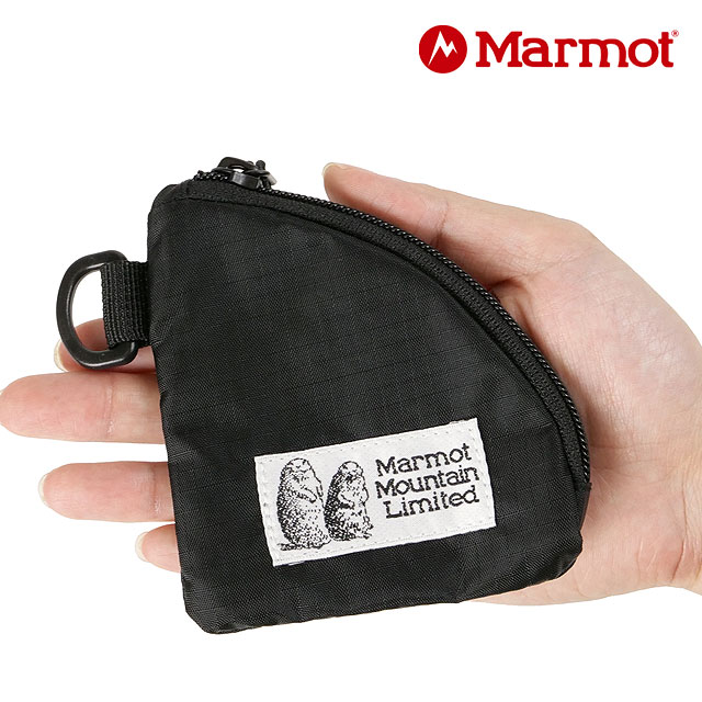 �}�[���b�g Marmot �}�[���b�g�}�E���e�����[�N�X �R�C���P�[�X TSAUB211 MMW Coin Case �����Y�E���f�B�[�X ���� ���K���� �~�j���z BLACK ���K�戵�X
