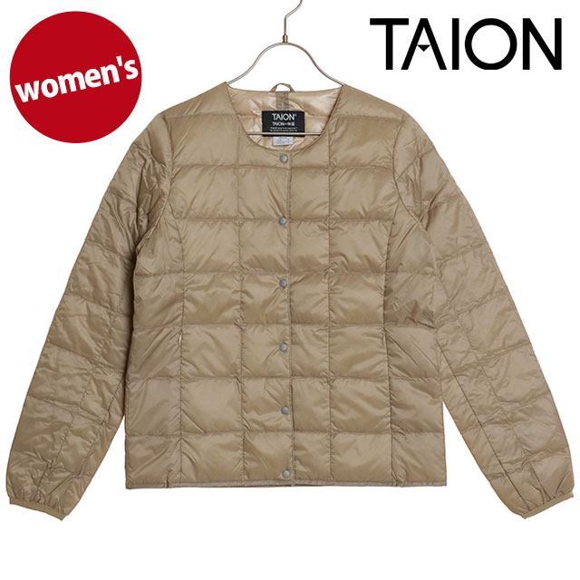 TAION（タイオン） クルーネックボタンダウンジャケット TAION-W104 