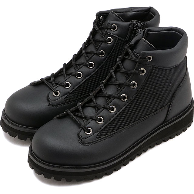 ダナー Danner キッズ ブーツ ダナー LTJ D028001 FW24 DANNER LTJ 男の子・女の子 子供靴 防水 サイドジップ キャンプ アウトドア BLACK 正規取扱店