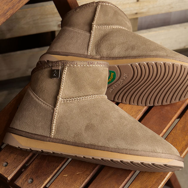 エミュ オーストラリア EMU Australia ムートンブーツ プラチナム スリムダーリン WP11875 FW24 PLATINUM SLIM DARLING エミュー  撥水 Mushroom 正規取扱店 | EMU Australia | 01