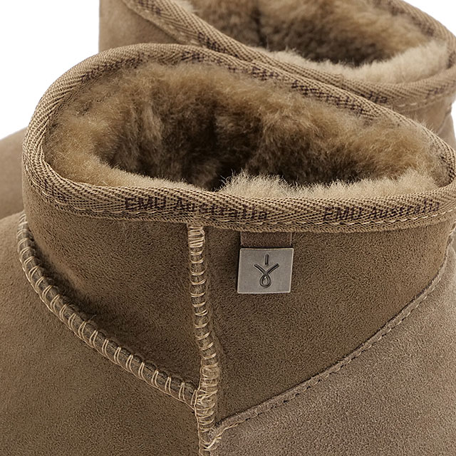 エミュ オーストラリア EMU Australia ムートンブーツ プラチナム スリムダーリン WP11875 FW24 PLATINUM SLIM DARLING エミュー  撥水 Mushroom 正規取扱店 | EMU Australia | 03