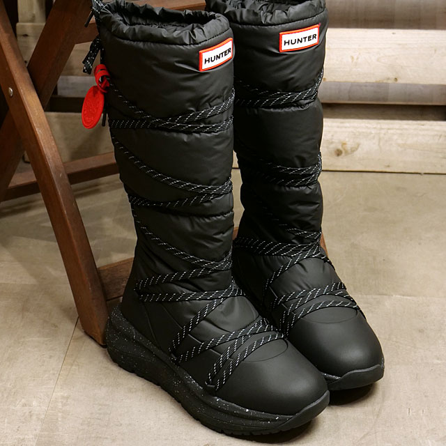 HUNTER スノーブーツ　24〜24.5センチ ハンター ショート スノーブーツ ブラック 24.0cm | Costco Japan