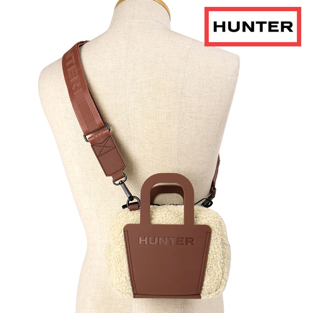 ハンター HUNTER ブークル ミニクロスボディ UBX3704PRC-CCR FW24 BOUCLE MINI CROSSBODY メンズ・レディース 鞄 ハンドバッグ ショルダーバッグ CANVAS-CREAM | HUNTER