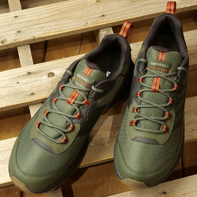メレル MERRELL スニーカー スピードストライク2 ウォータープルーフ J037843 FW24 M SPEED STRIKE 2 WATERPROOF ライトハイキング 防水 OLIVE 正規取扱店 | MERRELL | 01