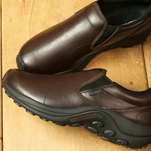 メレル MERRELL スニーカー ジャングルモック エボ ウォータープルーフ J5006789 U JUNGLE MOC EVO WP メンズ レディース スリッポン 防水 BROWN 正規取扱店 | MERRELL | 01