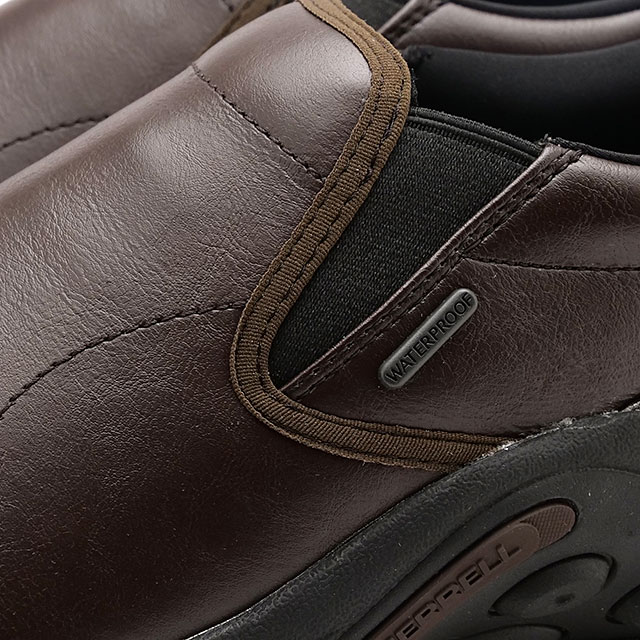 メレル MERRELL スニーカー ジャングルモック エボ ウォータープルーフ J5006789 U JUNGLE MOC EVO WP メンズ レディース スリッポン 防水 BROWN 正規取扱店 | MERRELL | 03