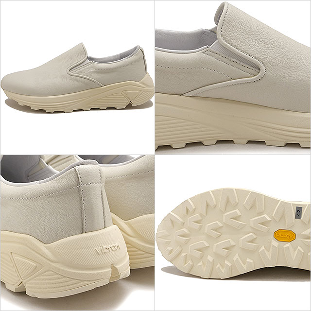 ヨーク YOAK レザーシューズ ゲイターCA [ FW24] GATOR CA メンズ 靴 厚底スニーカー 日本製 ビブラムソール スリッポン CHARCOAL YOAK（ヨーク） 返品送料無料 レザーシューズ ゲイターCA FW24 GATOR