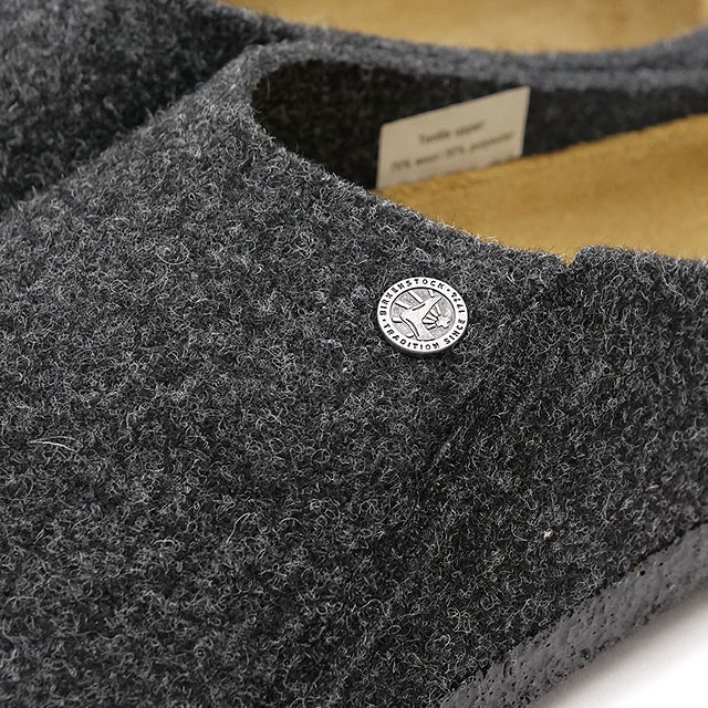 ビルケンシュトック BIRKENSTOCK ルームシューズ ツェルマット リベット 1014938 1014932 ZERMATT RIVET ANTHRACITE | FELT 正規取扱店 | BIRKENSTOCK | 03