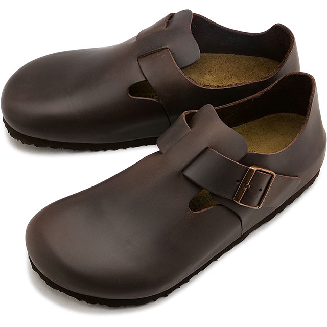 ビルケンシュトック BIRKENSTOCK レザーシューズ ロンドン 166531 166533 LONDON ドイツ製 HABANA | NATURAL-LEATHER-OILED 正規取扱店 | BIRKENSTOCK