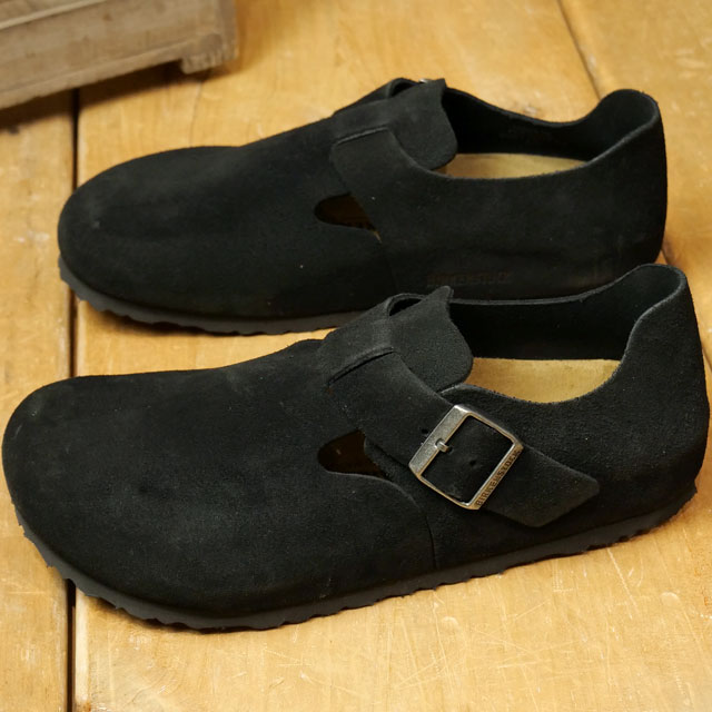 ビルケンシュトック BIRKENSTOCK レザーシューズ ロンドン 1028103 1028078 LONDON メンズ・レディース コンフォートシューズ BLACK | SUEDE-LEATHER 正規取扱店 | BIRKENSTOCK | 04