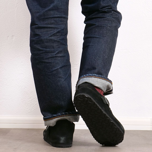 ビルケンシュトック BIRKENSTOCK レザーシューズ ロンドン 1028103 1028078 LONDON メンズ・レディース コンフォートシューズ BLACK | SUEDE-LEATHER 正規取扱店 | BIRKENSTOCK | 08