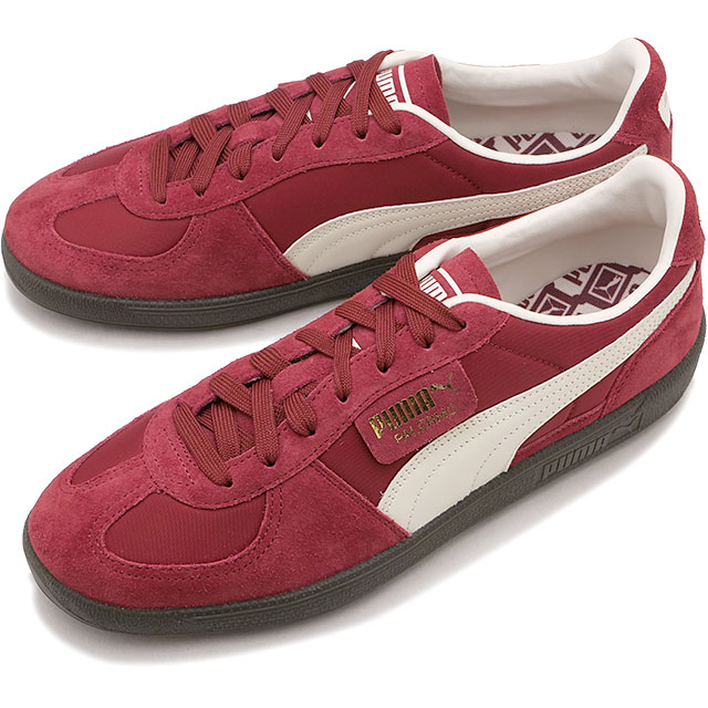 【美品】PUMA ボルドー パレルモ スニーカー PUMA（プーマ） スニーカー PALERMO PALOMO パレルモ パロモ RED GUM