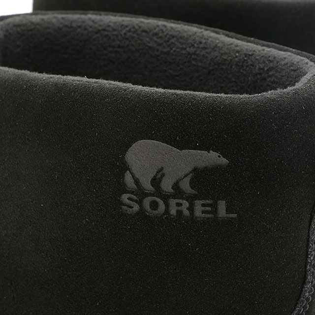ソレル SOREL ブーツ ソレルエクスプローラー3 スリッポン ウォータープルーフ NL5122-010 W SOREL EXPLORER III SLIP-ON WP 防水 Black Sea-Salt 正規取扱店 | SOREL | 03
