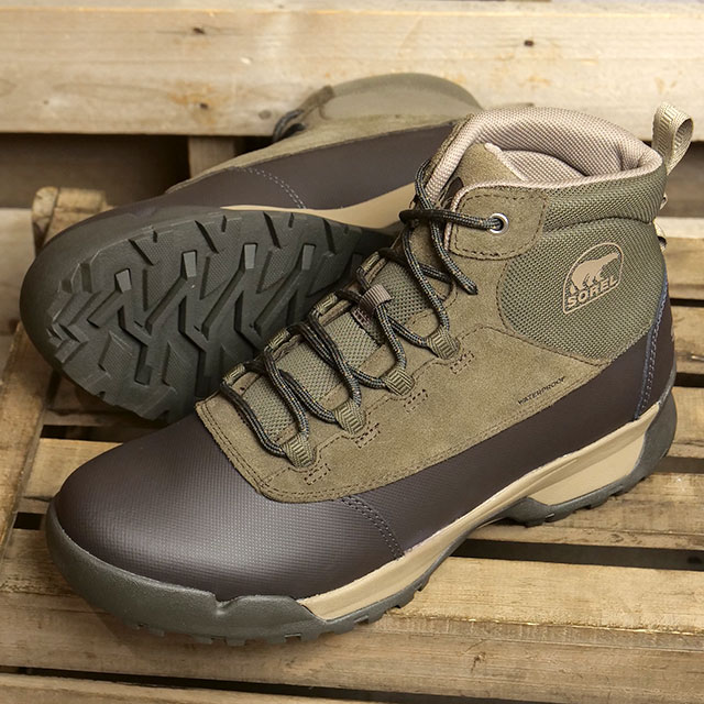 ソレル SOREL スニーカー バクストン ライトレースプラス ウォータープルーフ NM5166-245 M BUXTON LITE LACE PLUS WP メンズ 防水 Major Jet 正規取扱店 | SOREL | 01