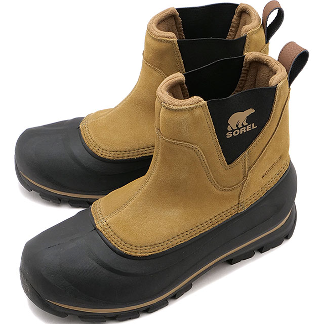 ソレル SOREL バクストン プルオンブーツ ウォータープルーフ NM5182-257 FW24 M BUXTON PULL ON BOOT WP  メンズ 防水 サイドゴア ウィンターブーツ Delta Black : 10080379 : ミスチーフ - 通販 - Yahoo!ショッピング