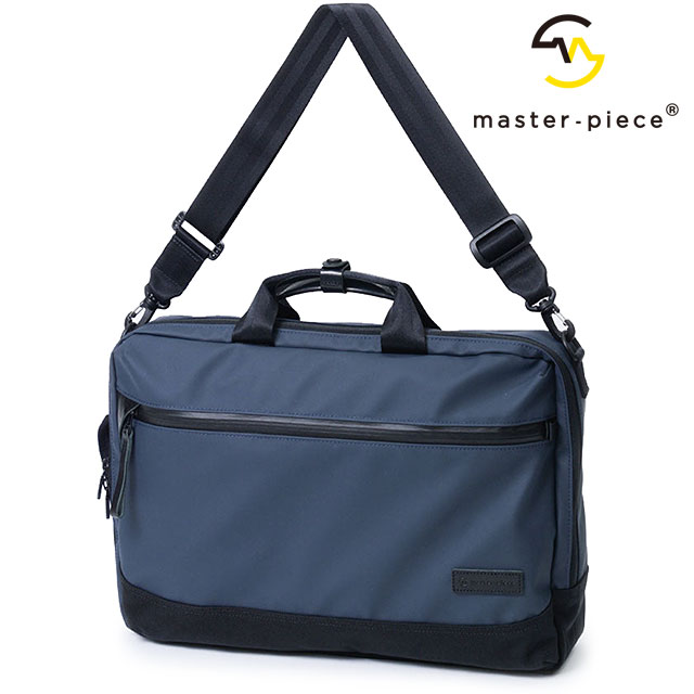 マスターピース master-piece ブリーフケース バックパック 02489 12L slick 3WAY BRIEF CASE 鞄 日本製 リュック デイパック ビジネスバッグ NAVY 正規取扱店 | master-piece | 01