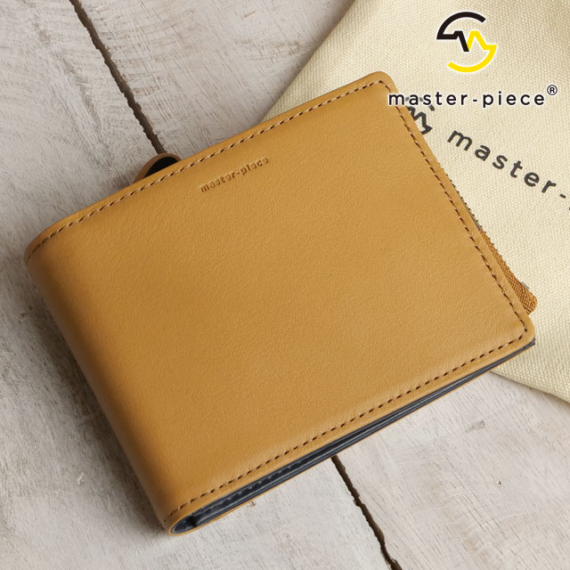マスターピース master-piece 2フォールドウォレット 223162 FW24 Refine 2-FOLD WALLET メンズ・レディース 鞄 日本製 二つ折り財布 CAMEL 正規取扱店 | master-piece | 01