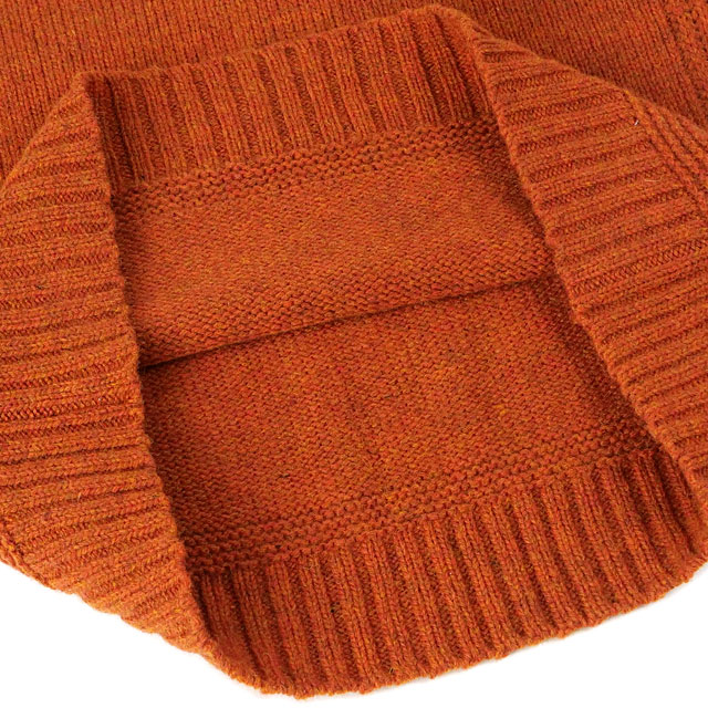 ソリア Soglia ランドノア セーター FW24 LANDNOAH Sweater メンズ・レディース トップス クルーネック ニット 日本製 Orange 正規取扱店_3