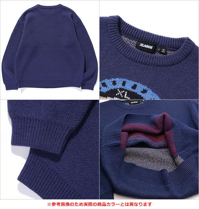 XLARGE（エクストラ ラージ） ボーイ クルーネックニット 101244015006