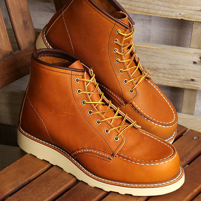 RED WING オレンジ ワークブーツ　スーパーソール REDWING - レッドウィング／RED WING ワークブーツ シューズ 靴