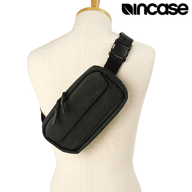 インケース Incase クロスタウン スリング 137243053001 FW24 Crosstown Sling メンズ・レディース 鞄 ボディバッグ ウエストポーチ Black 正規取扱店 | incase