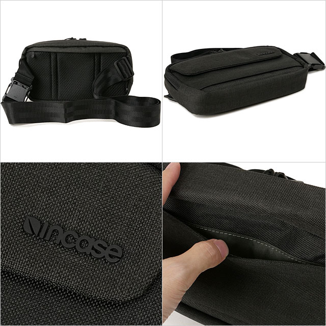 インケース Incase クロスタウン スリング 137243053001 FW24 Crosstown Sling メンズ・レディース 鞄 ボディバッグ ウエストポーチ Black 正規取扱店 | incase | 02