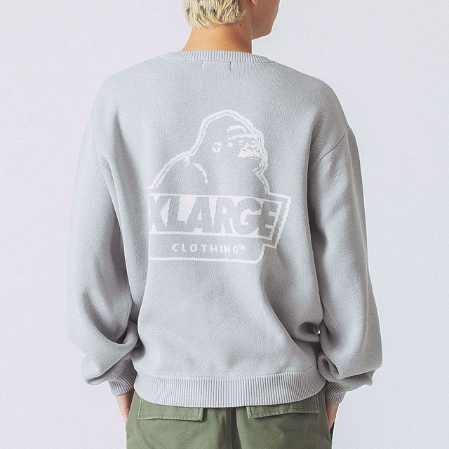 エクストララージ XLARGE スランテッドOG クルーネック ニットトップ 101244015003 FW24WINTER SLANTED OG  CREWNECK KNIT TOP メンズ x-large セーター GREY : 10080567 : ミスチーフ - 通販 -  Yahoo!ショッピング