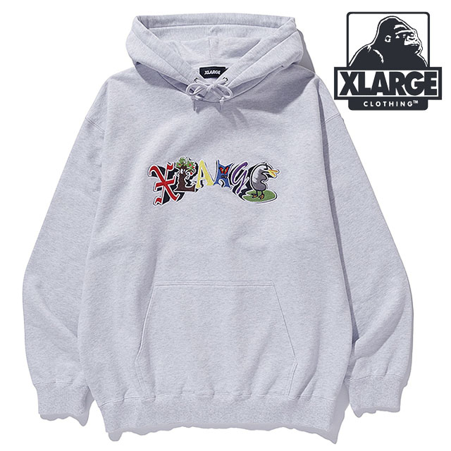 エクストララージ XLARGE パーソナルズ フーデッド スウェットシャツ 