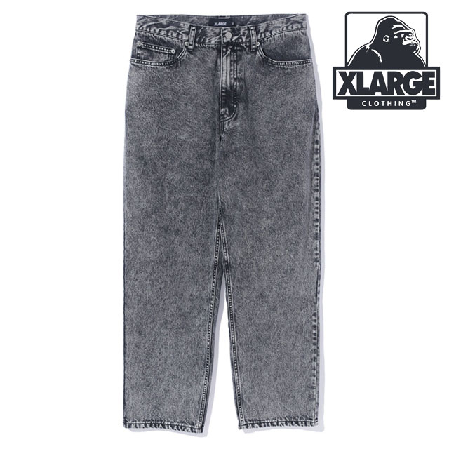 XLARGE（エクストラ ラージ） ケミカル ワイド デニムパンツ