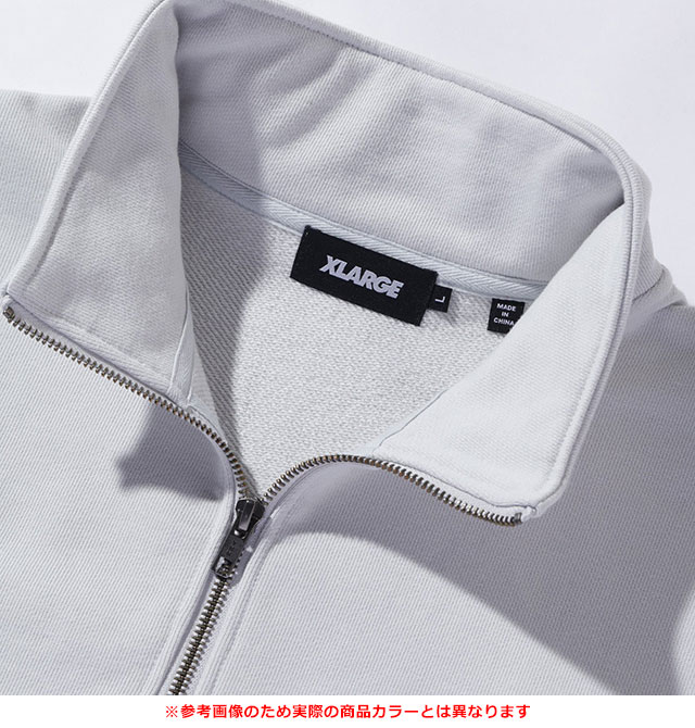 XLARGE（エクストラ ラージ） アーチロゴ ハーフジップ スウェット