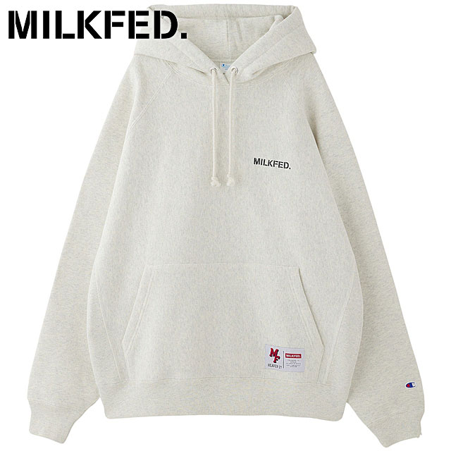 MILKFED.（ミルクフェド） コラボ チャンピオン スウェットフーディー 