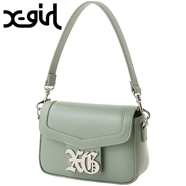 X-girl（エックスガール） オールドイングリッシュロゴバックル