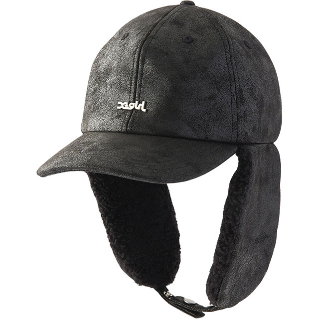 X-girl（エックスガール） ドッグイヤーボアキャップ 105244051007