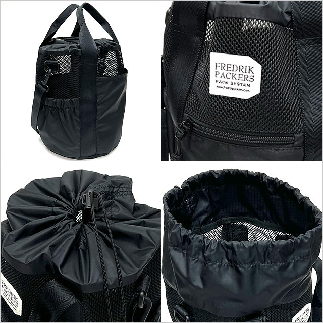 フレドリックパッカーズ FREDRIK PACKERS カラムトート FW24 COLUMN TOTE メンズ・レディース 鞄 ショルダーバッグ トートバッグ BLACK 正規取扱店 | FREDRIK PACKERS | 02