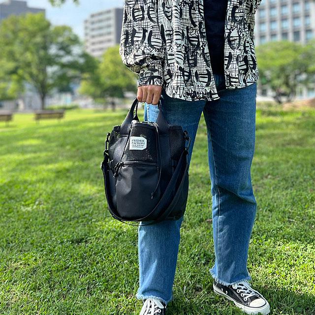 フレドリックパッカーズ FREDRIK PACKERS カラムトート FW24 COLUMN TOTE メンズ・レディース 鞄 ショルダーバッグ トートバッグ BLACK 正規取扱店 | FREDRIK PACKERS | 03