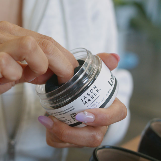 ジェイソンマーク JASON MARKK レザーバーム 150120 FW24 2oz Leather Balm シューズケア 皮革用保湿クリーム スポンジ付き 航空便不可 正規取扱店 | JASONMARKK | 03