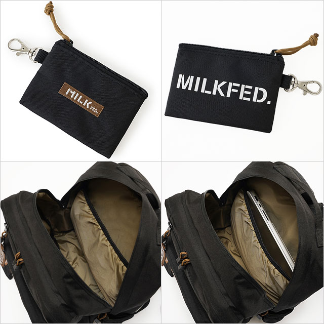 MILKFED.（ミルクフェド） コラボ リュック ミスチーフスタイル ダブル