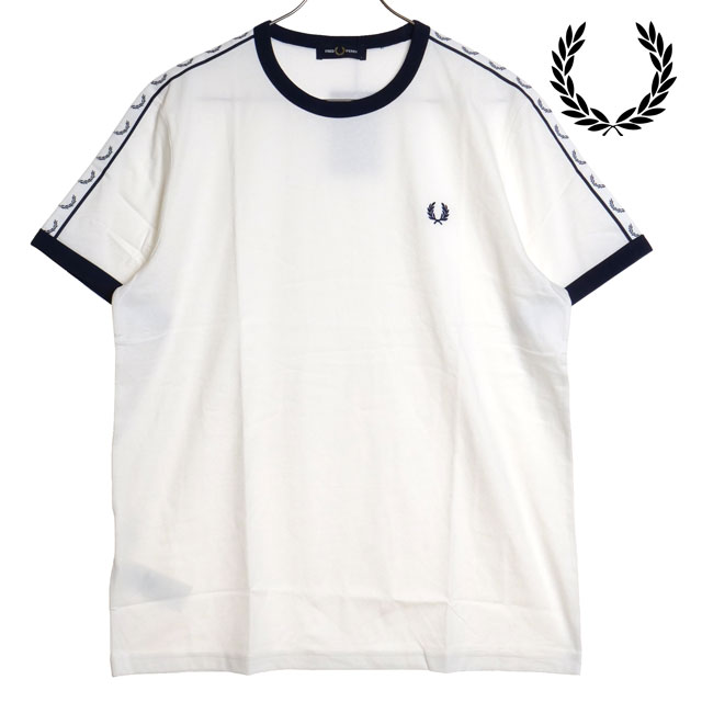 FRED PERRY フレッドペリー テープド リンガー Tシャツ M4620