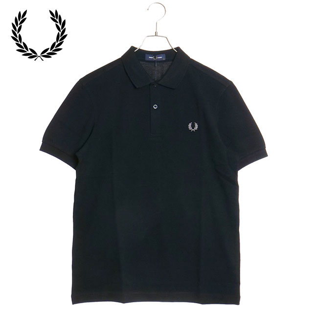 フレッドペリー　半袖ポロシャツ　ブラック　L FRED PERRY（フレッドペリー） ポロシャツ ザ・フレッドペリーシャツ