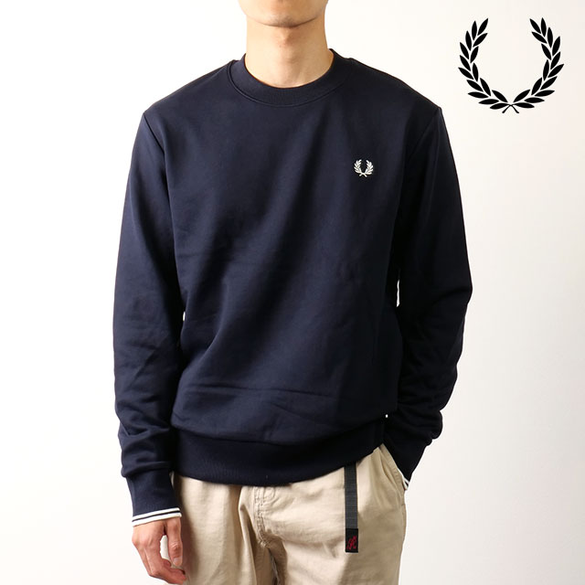 FRED PERRY（フレッドペリー） クルーネック スウェットシャツ M7535